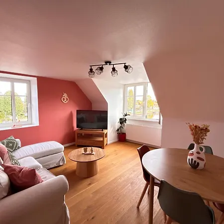 Duplex Familial- Vue Canal - Wifi Fibre Saverne